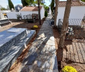 Mejoras en el cementerio