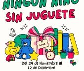 Campaña solidaria “Ningún niño sin juguete”