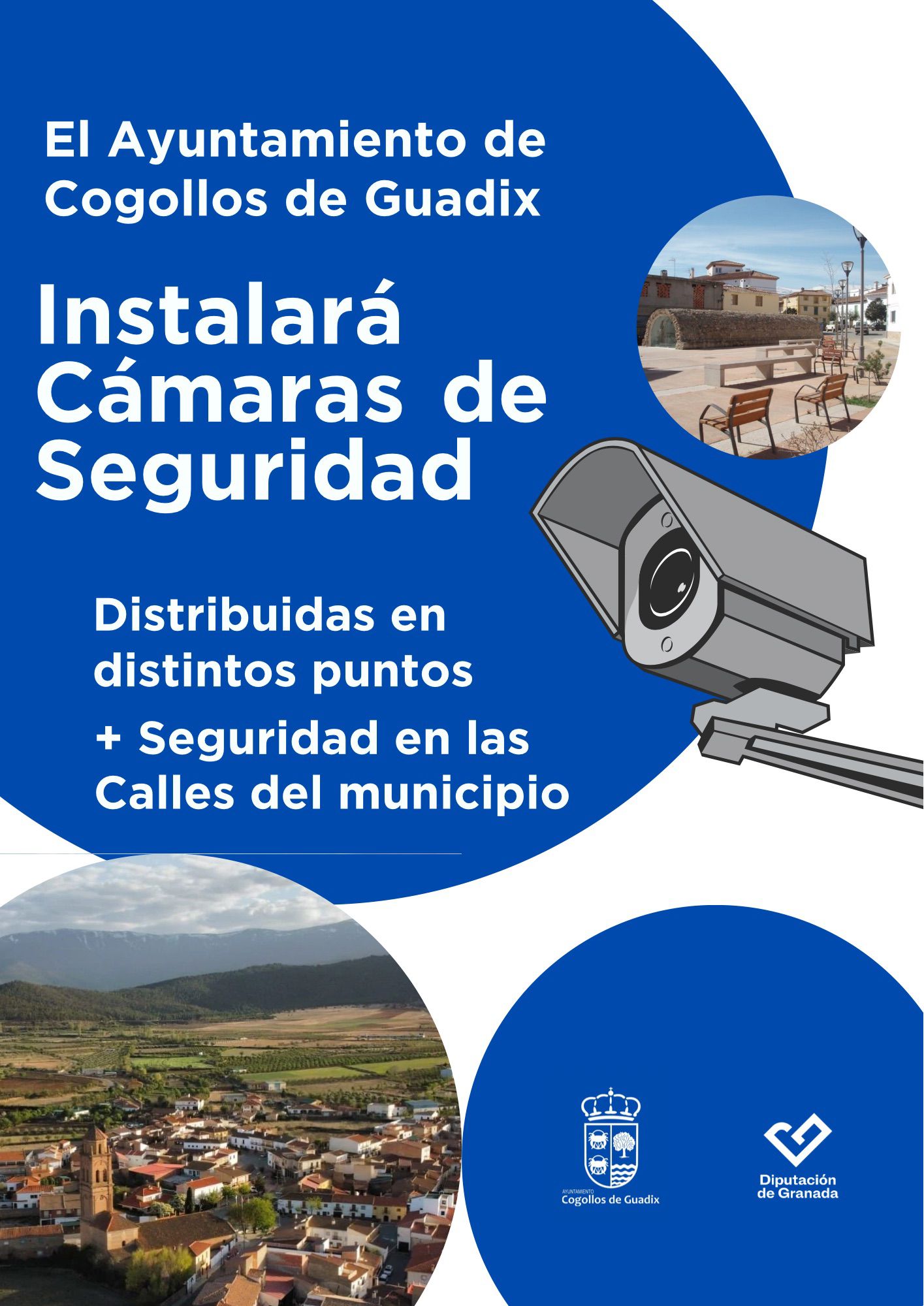 Instalación de cámaras de seguridad en el municipio